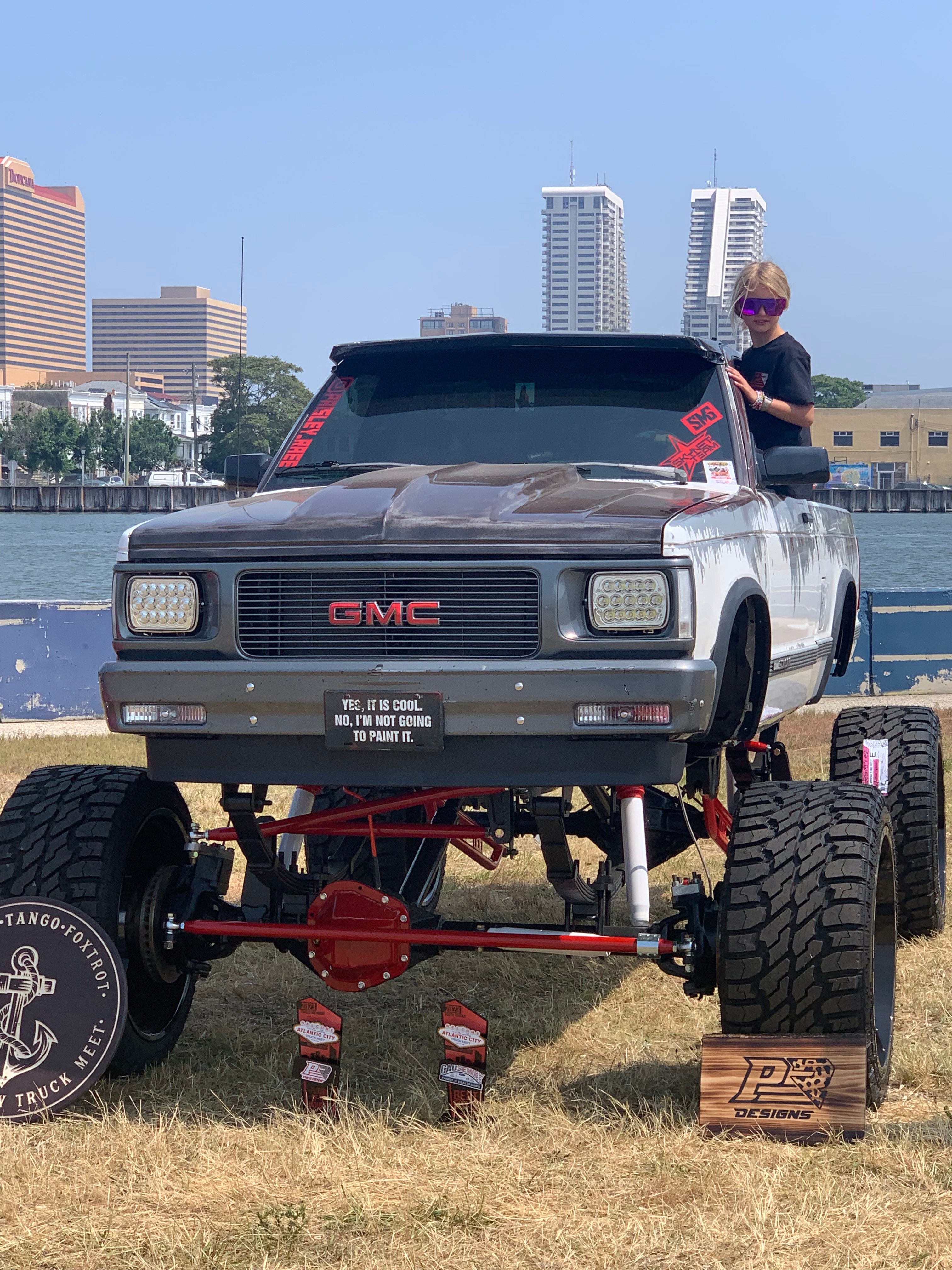 Paisley and her truck